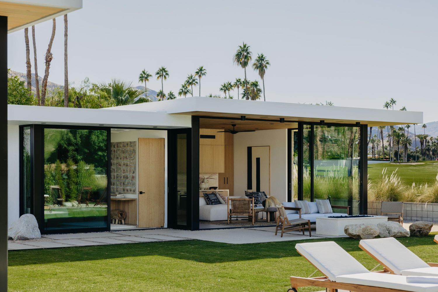 maison contemporaine Palm Springs