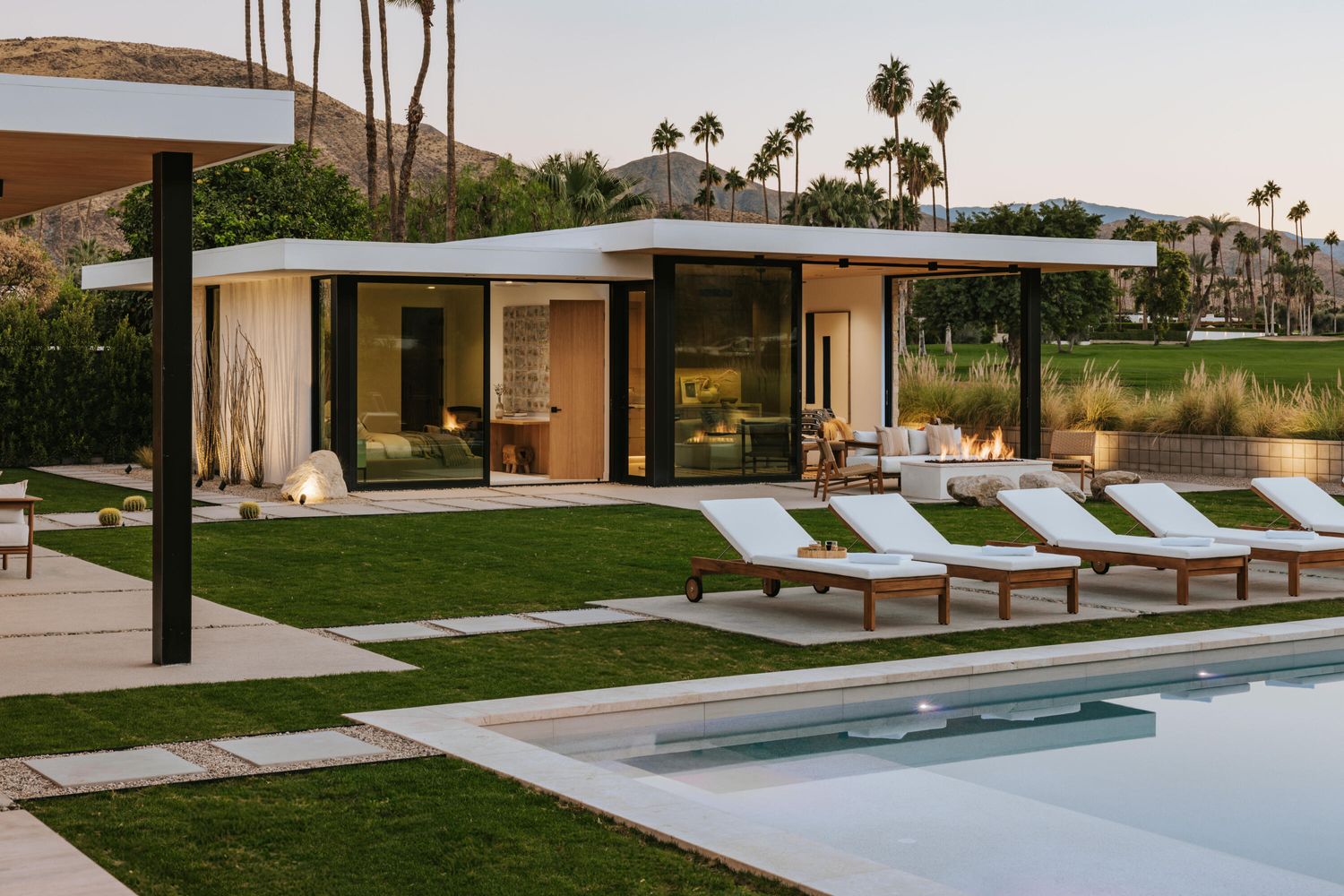 maison contemporaine Palm Springs