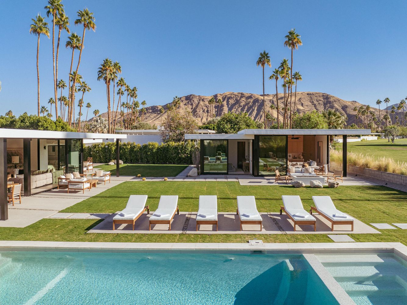 maison contemporaine Palm Springs