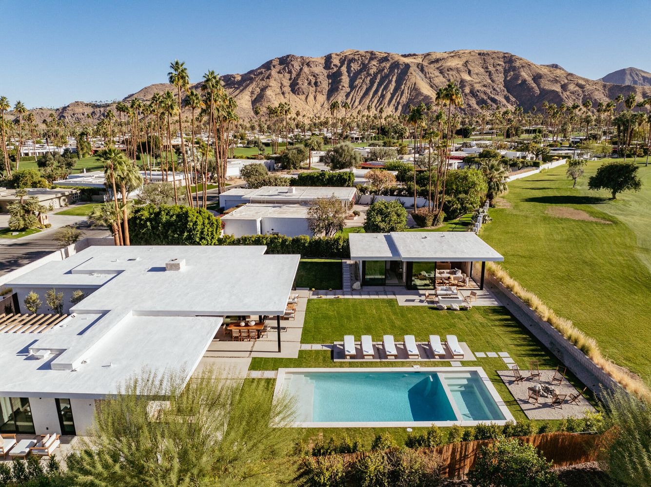 maison contemporaine Palm Springs