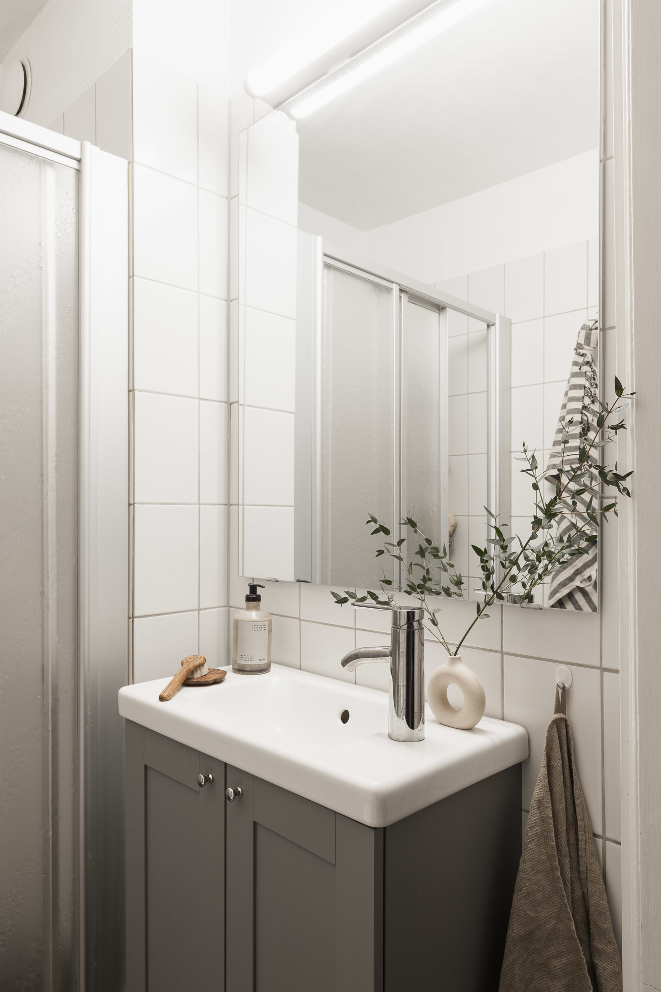 salle de bain IKEA décoration scandinave salle de bain IKEA décoration scandinave