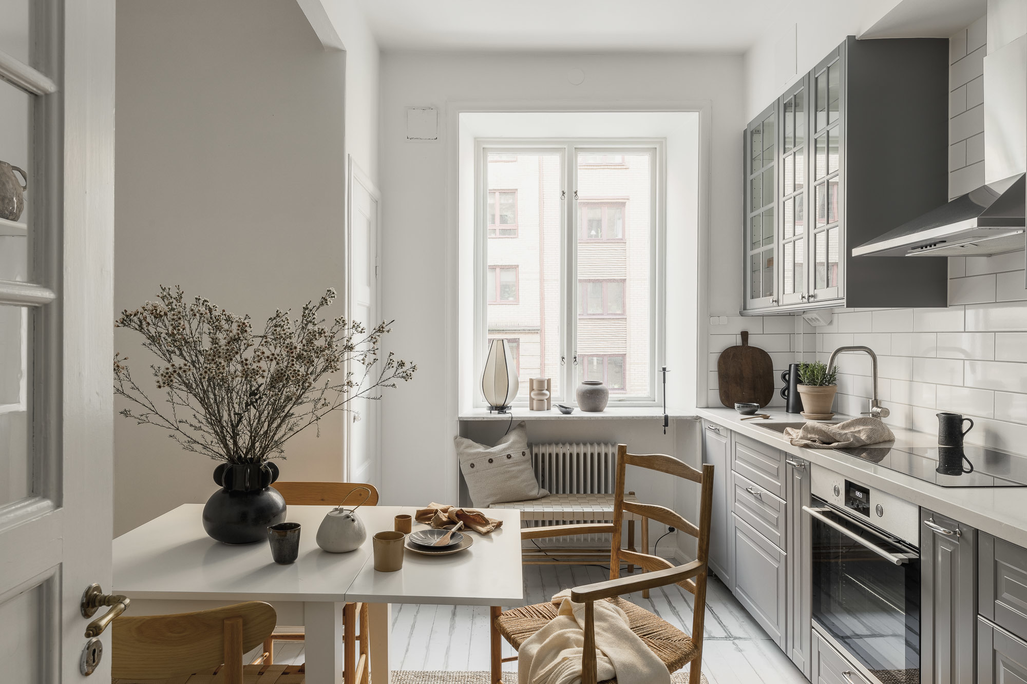 cuisine grise studio 42m2 décoration scandinave cuisine grise studio 42m2 décoration scandinave