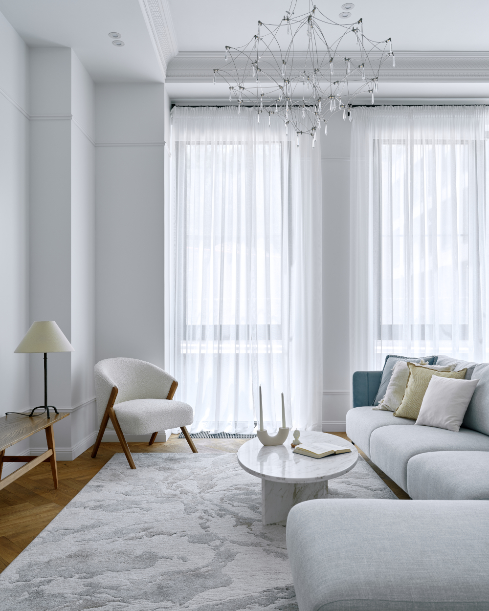 salon décoration contemporaine