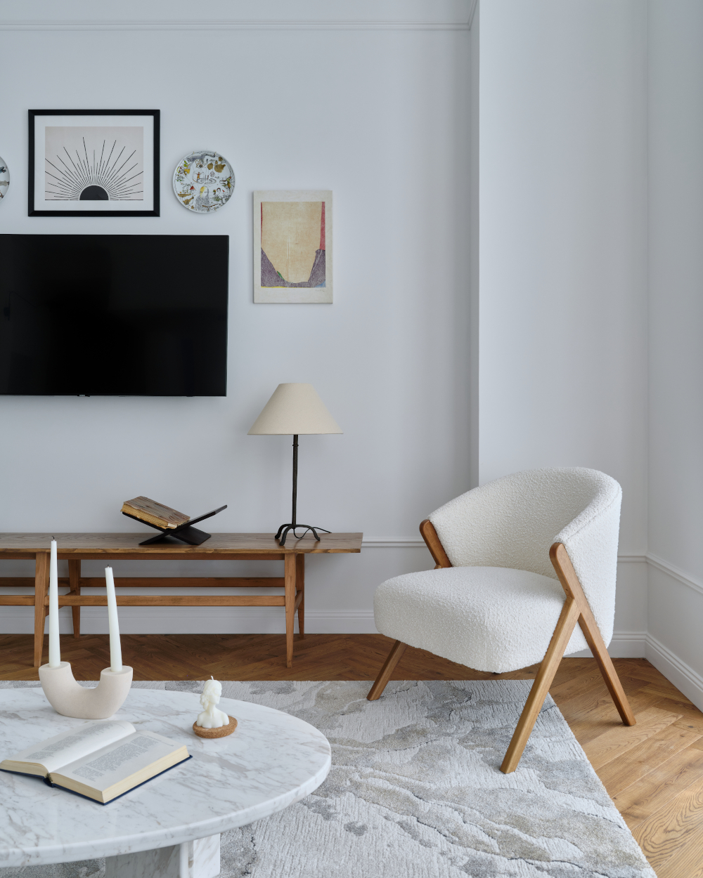 salon décoration contemporaine