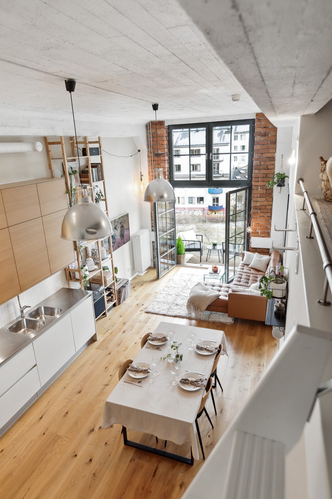 cuisine et salon salon deux-pièces 54m2 mini loft cuisine et salon salon deux-pièces 54m2 mini loft