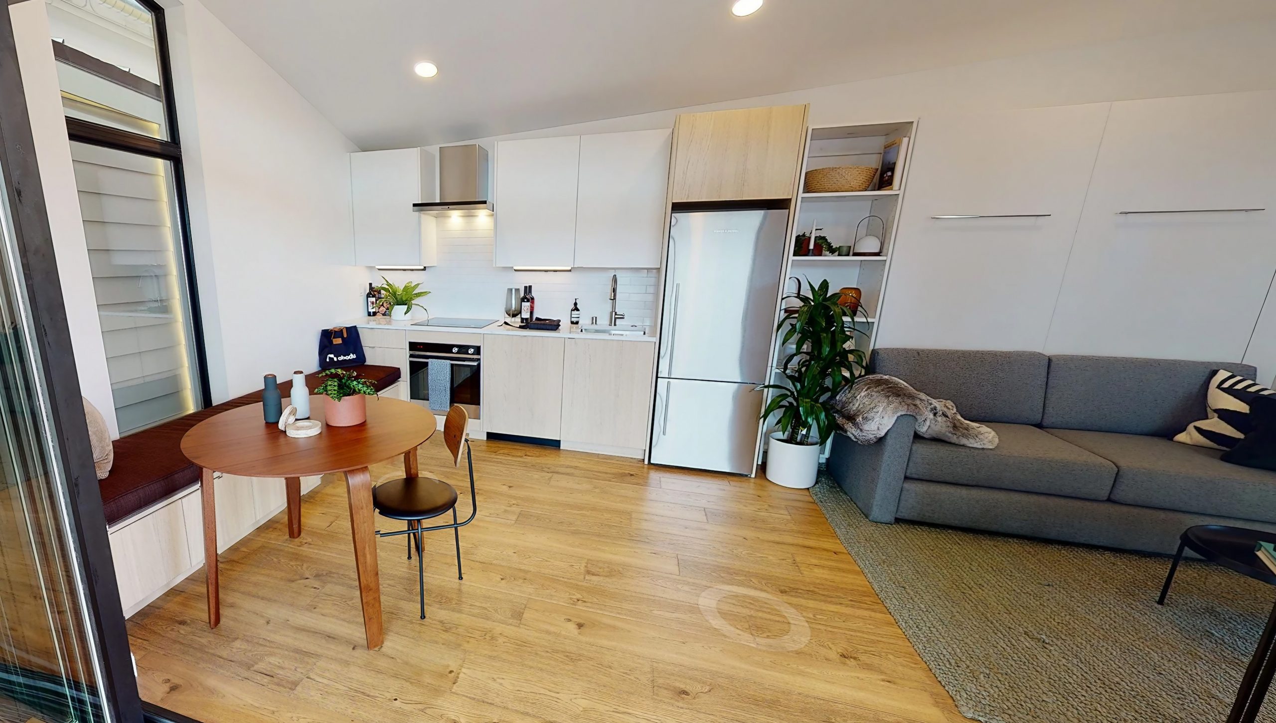 visite virtuelle petite maison 32m2 préfabriquée