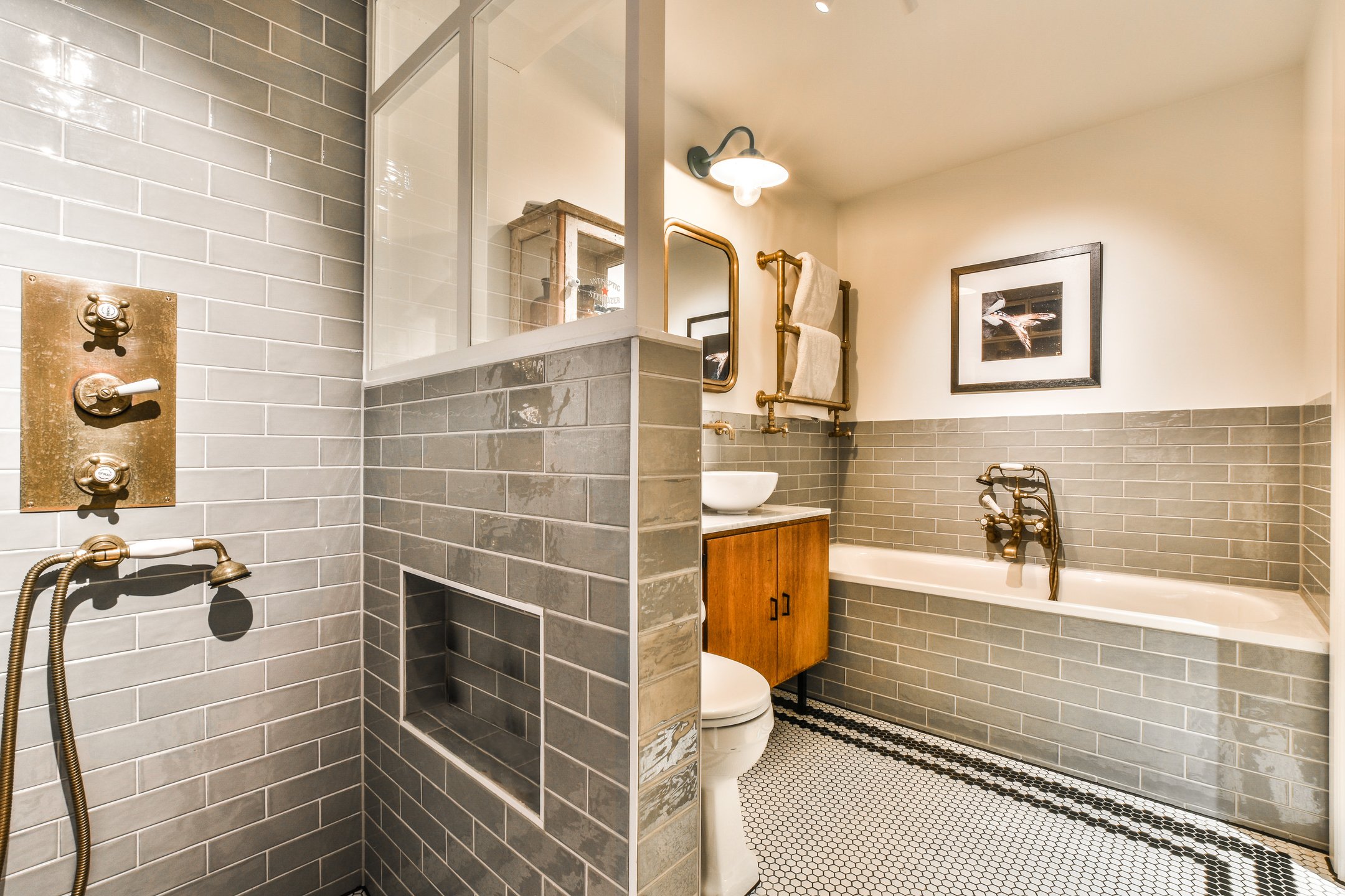 salle de bain grise salle de bain grise