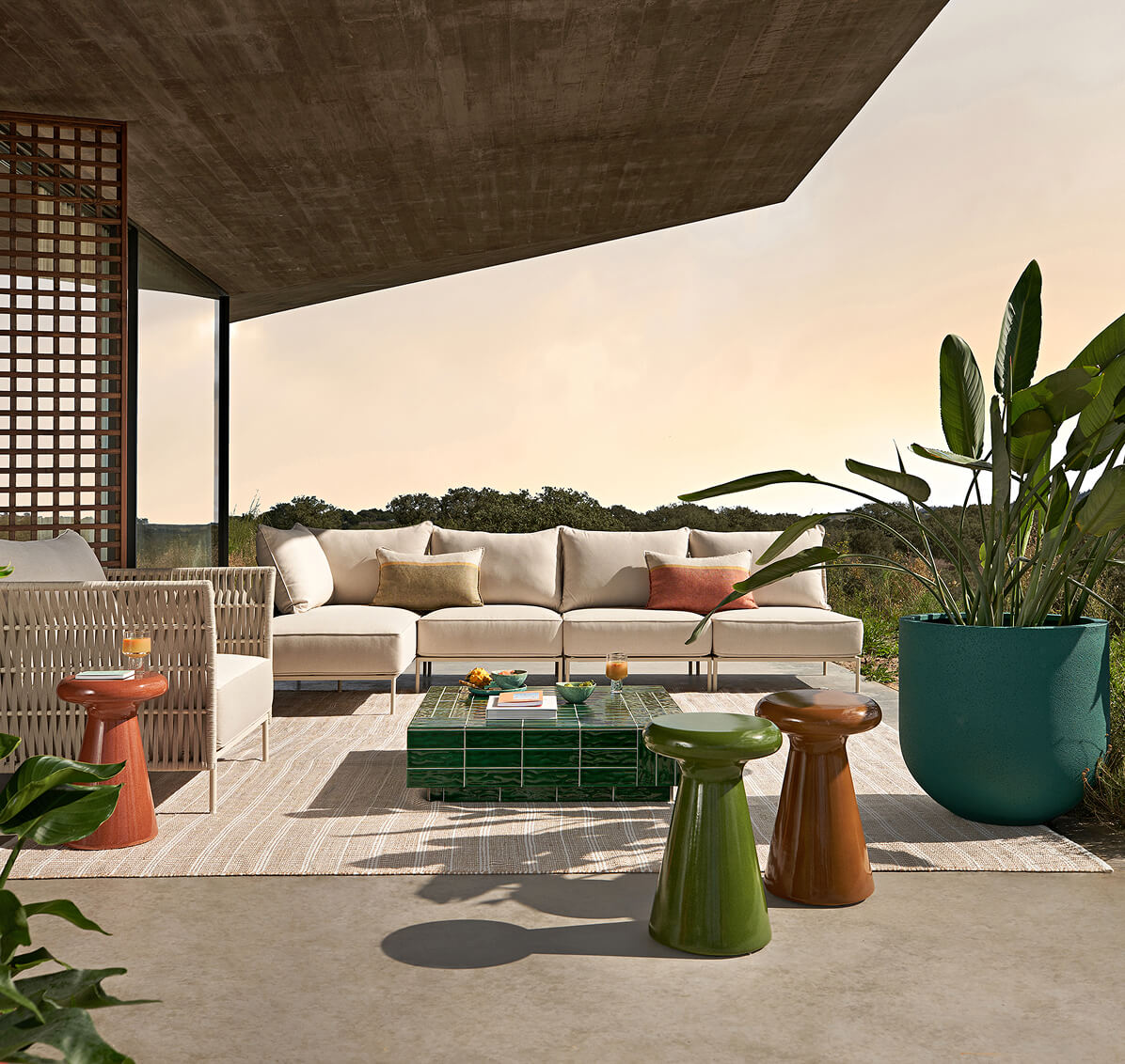 terrasse collection AM PM La Redoute printemps/été 2025 terrasse collection AM PM La Redoute printemps/été 2025