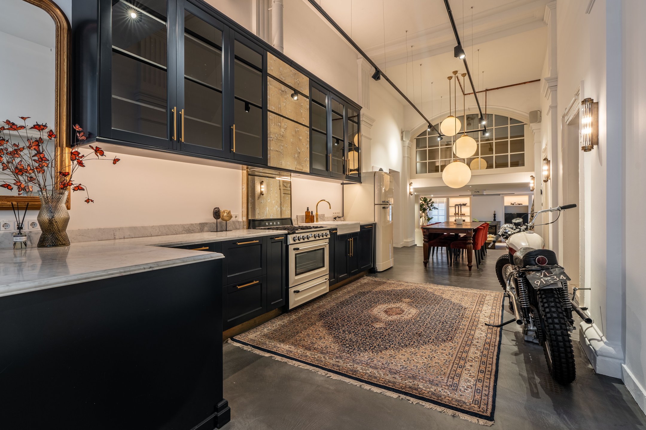 cuisine avec salle à manger appartement Amsterdam dans immeuble ancien cuisine avec salle à manger appartement Amsterdam dans immeuble ancien