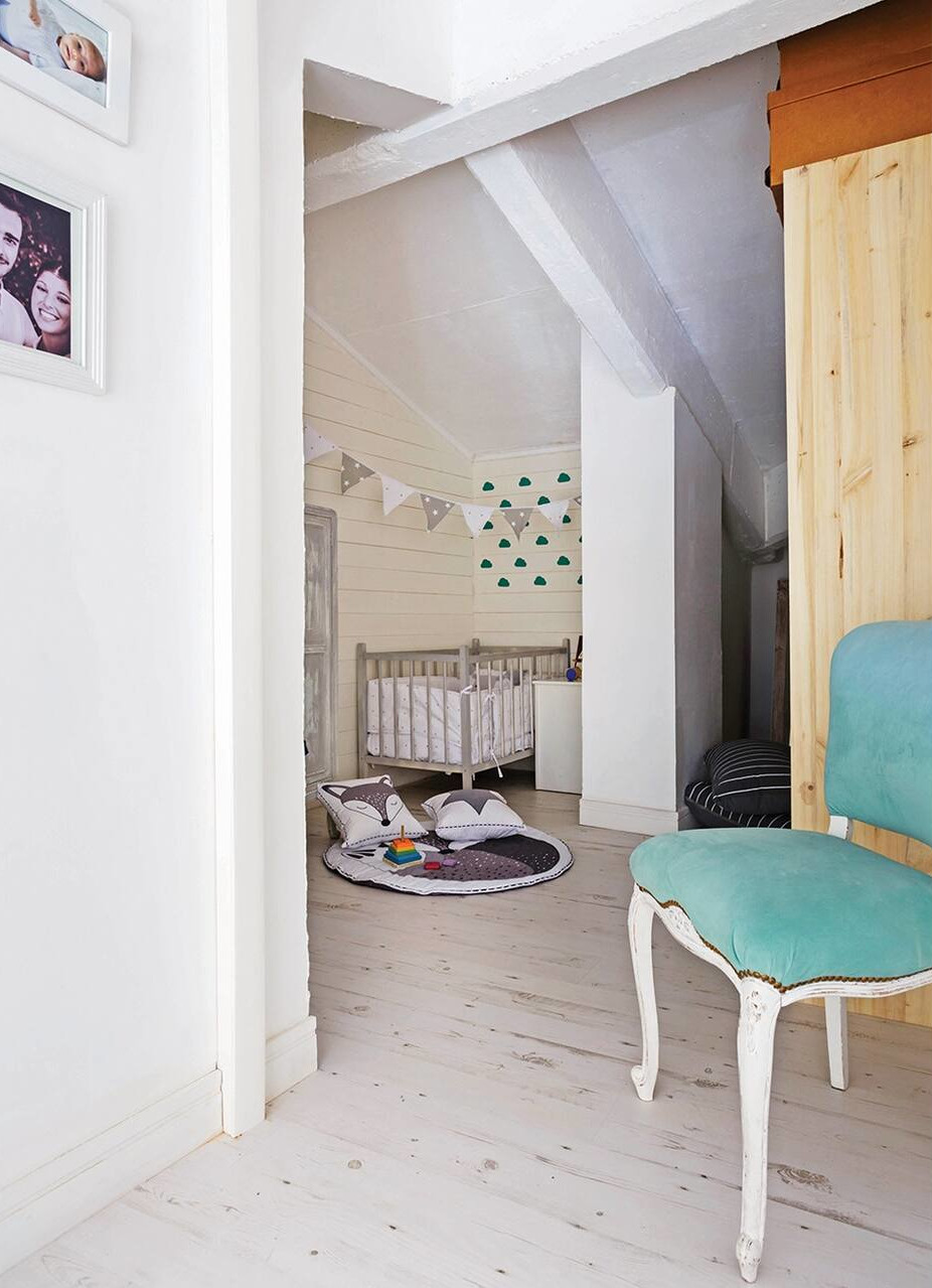 chambre sur mezzanine appartement 57m2 en duplex