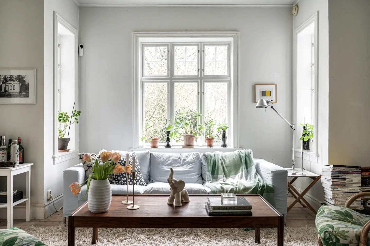 salon décoration scandinave