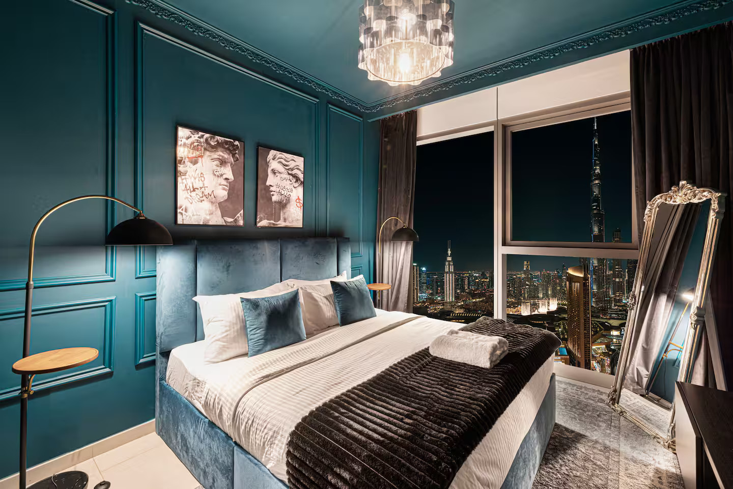 chambre murs bleus chambre murs bleus