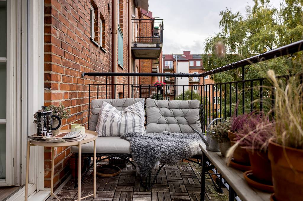 balcon sur cour