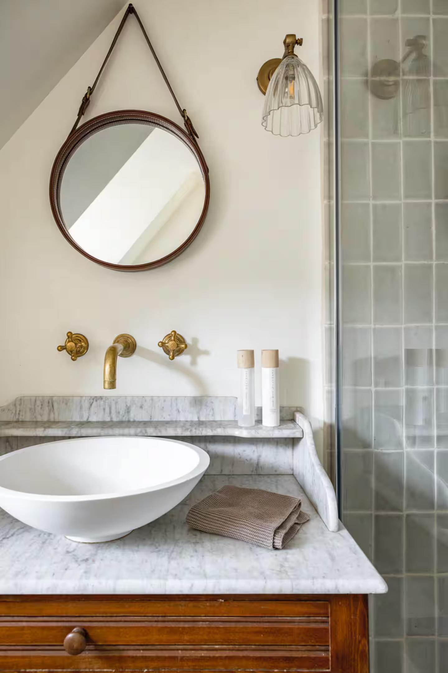 salle de bain vintage Hoo Cottage salle de bain vintage Hoo Cottage