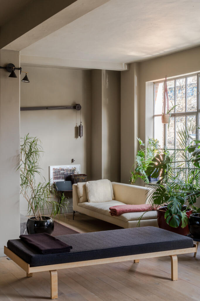 salon appartement loft 116m2