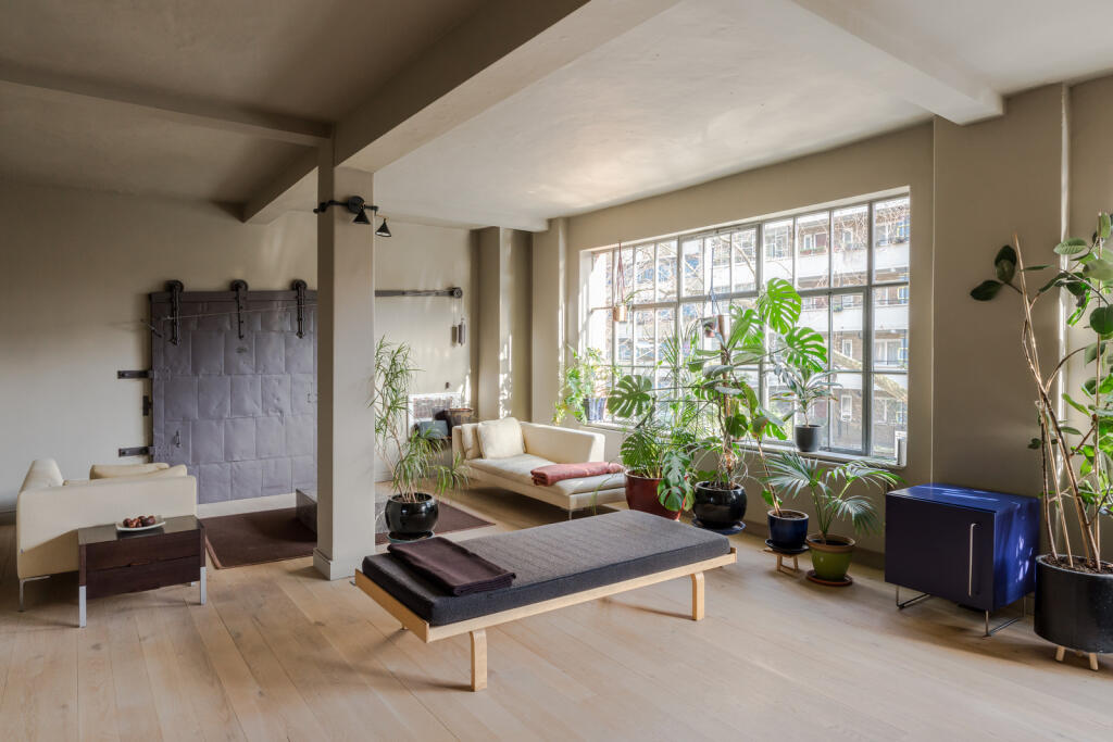 salon appartement loft 116m2