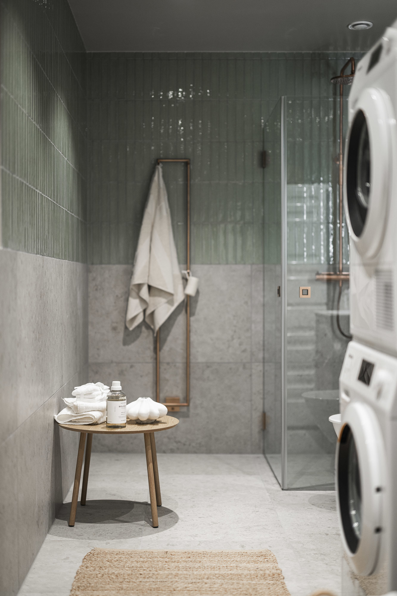 salle de bain carrelage vert salle de bain carrelage vert