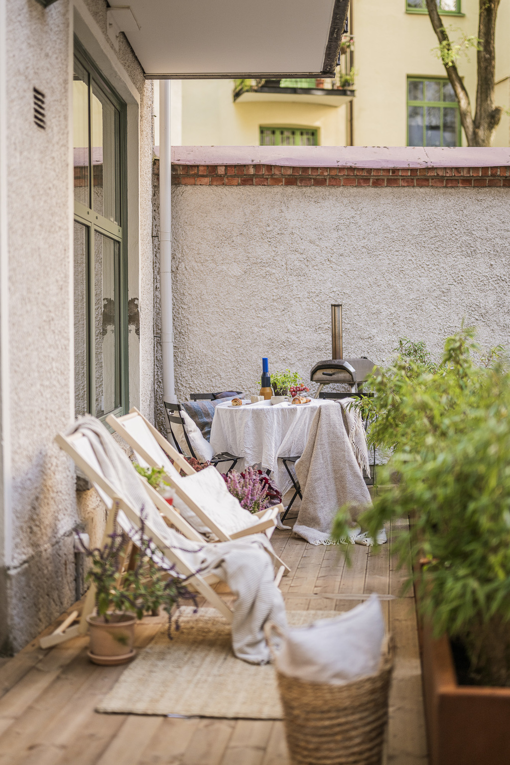 terrasse dans cour terrasse dans cour