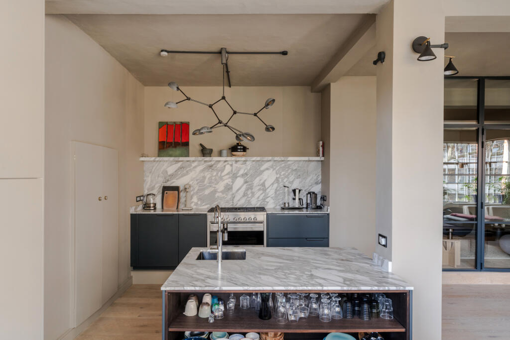 cuisine ouverte Reform appartement loft 116m2