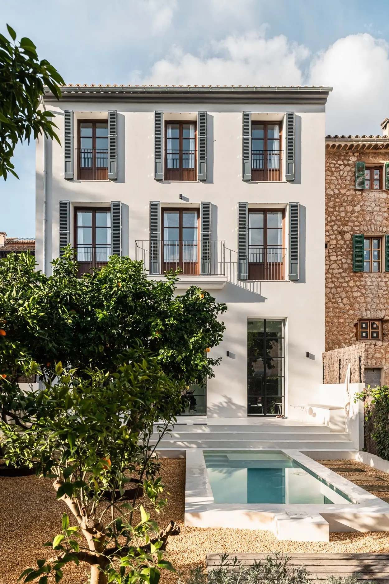 maison de ville avec piscine Majorque Soller
