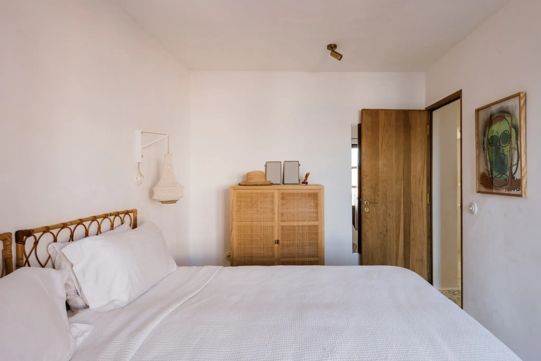 chambre décoration naturelle et rustique chic