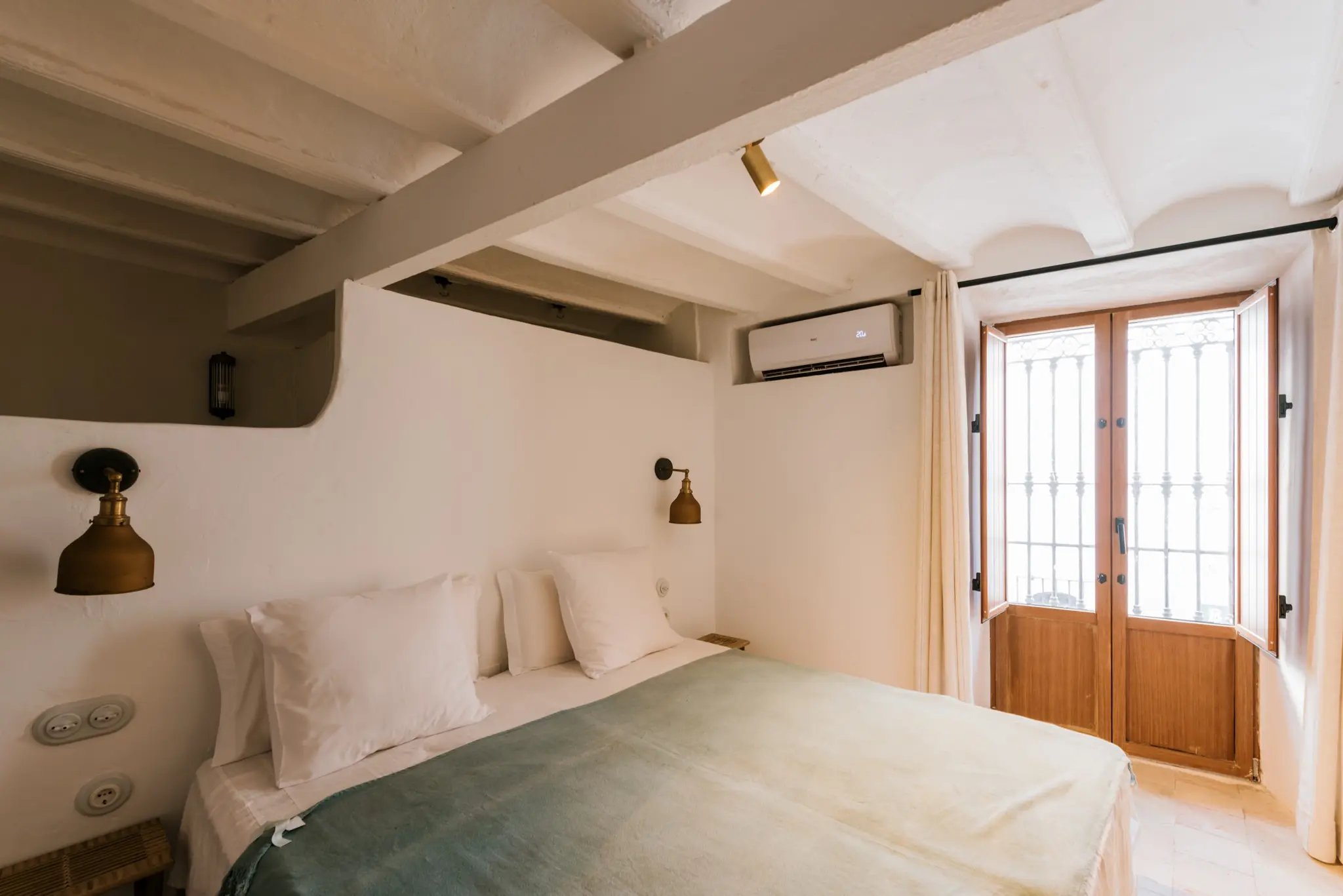 chambre décoration naturelle et rustique chic