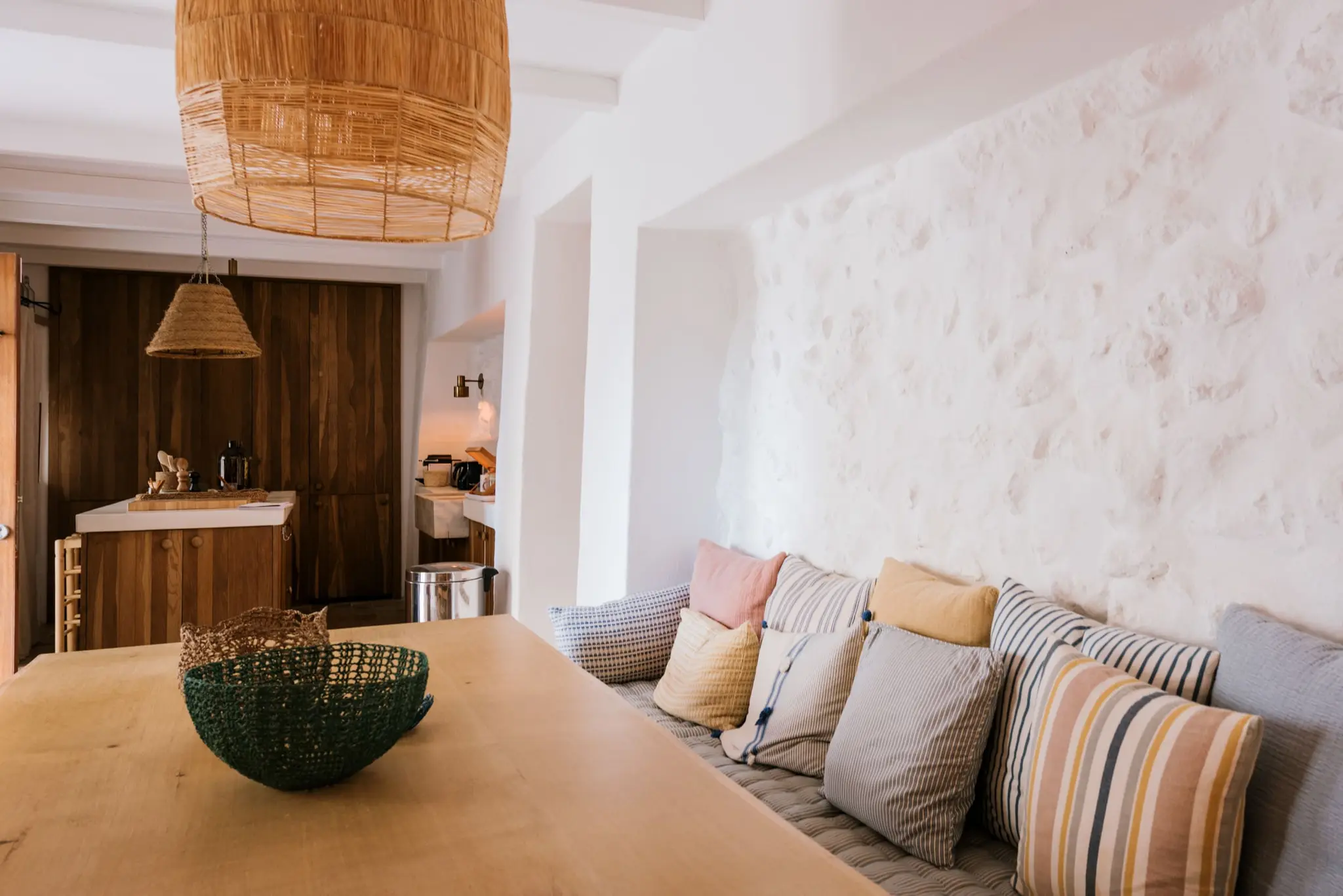 cuisine et salle à manger maison Ibiza