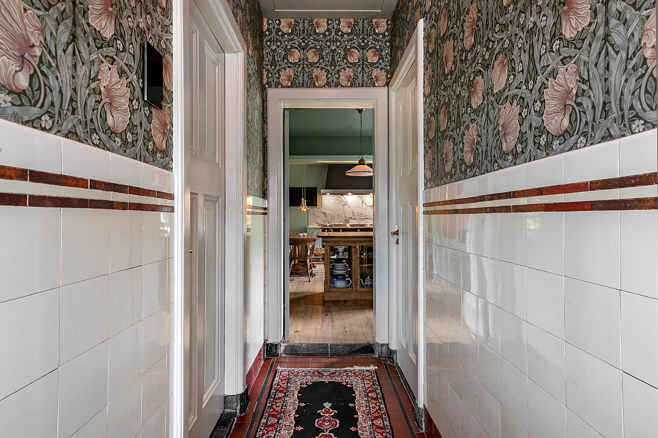 couloir papier-peint William Morris couloir papier-peint William Morris