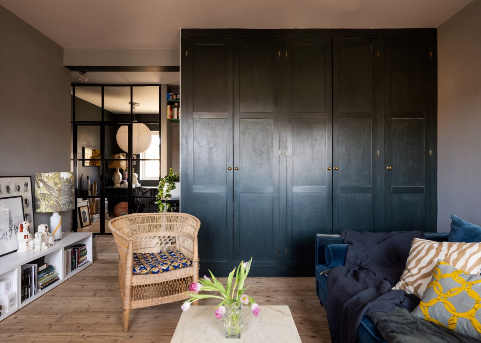 salon décoration vintage