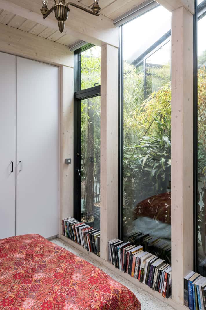 chambre sur jardin de ville