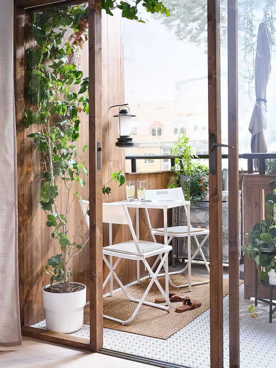 balcon aménagé par IKEA balcon aménagé par IKEA
