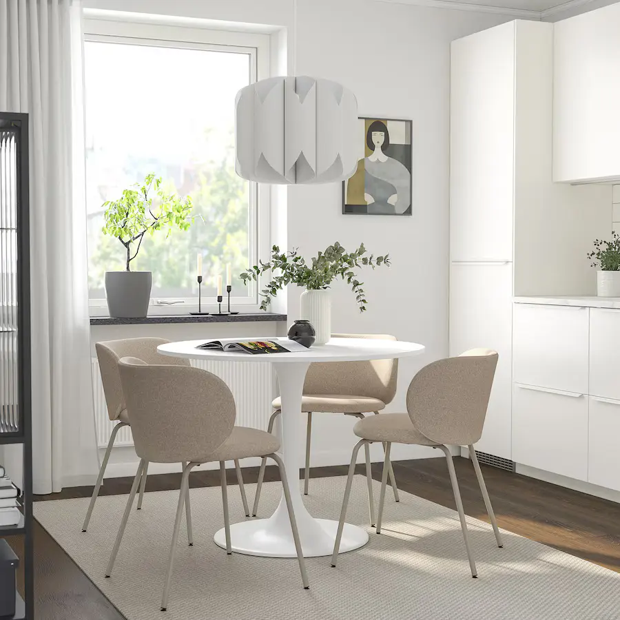 cuisine avec espace repas table ronde catalogue IKEA cuisine avec espace repas table ronde catalogue IKEA