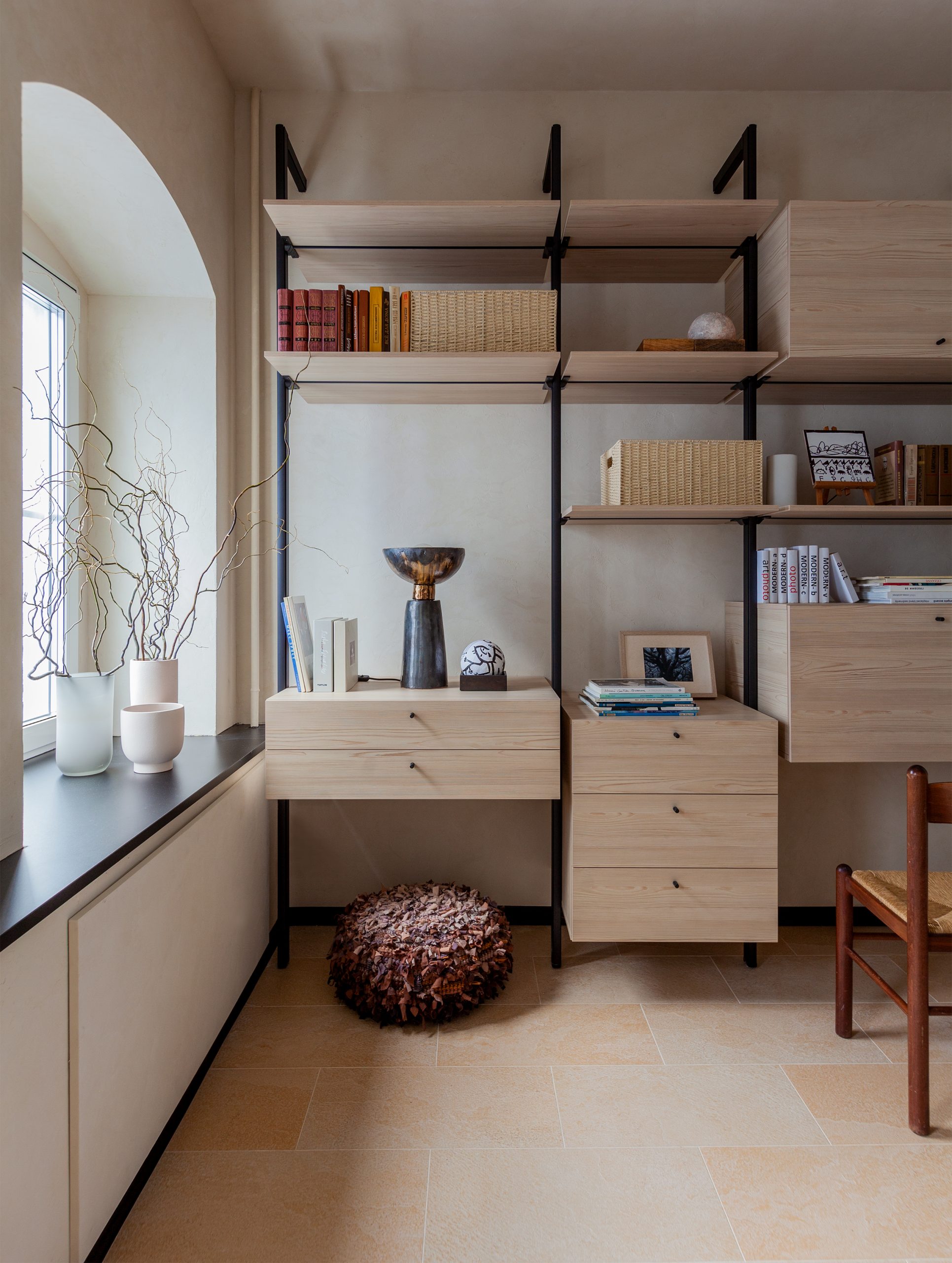 bureau deux-pièces 49m2 décoration beige bureau deux-pièces 49m2 décoration beige