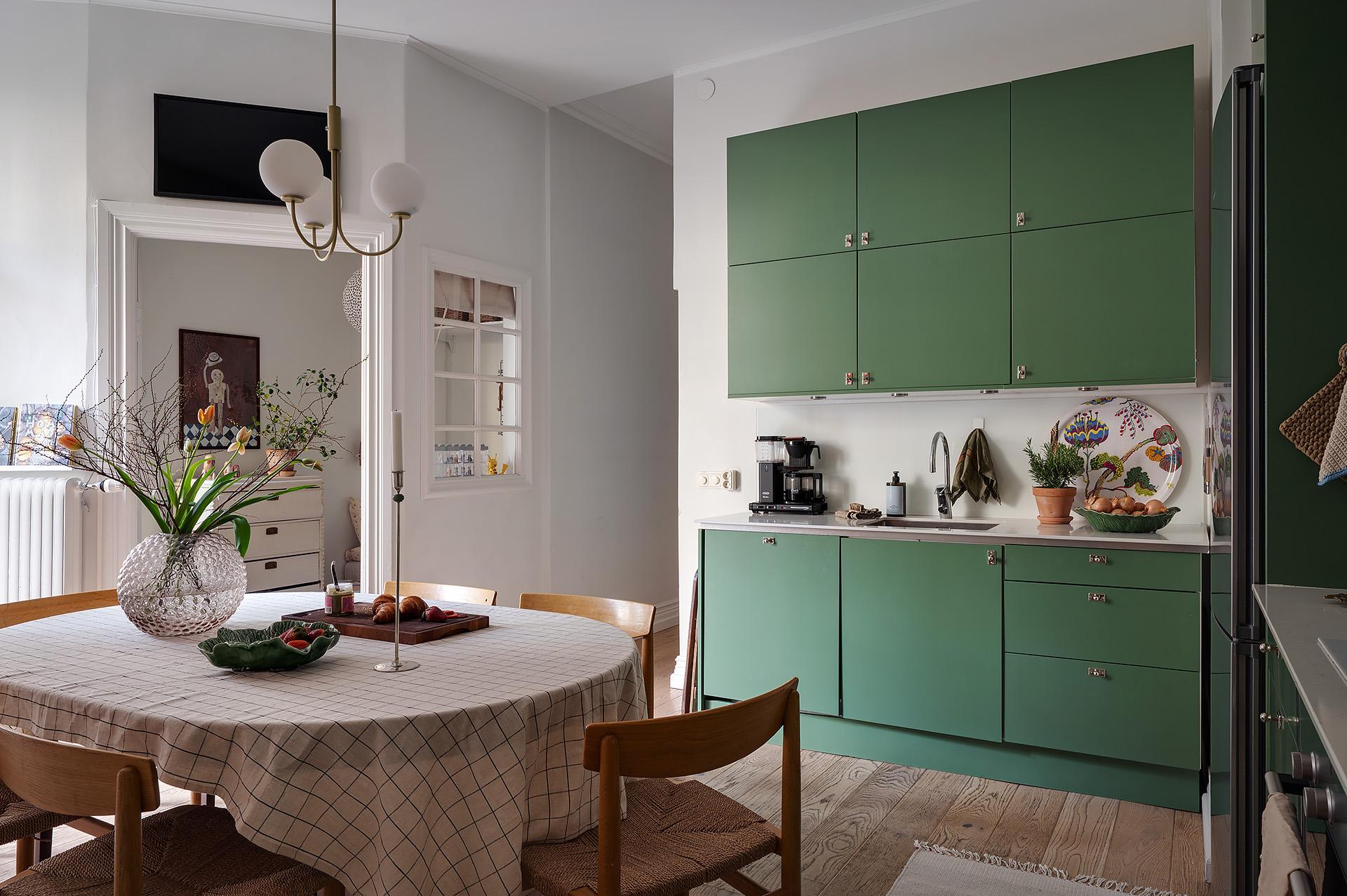 cuisine verte et salle à manger décoration scandinave cuisine verte et salle à manger décoration scandinave