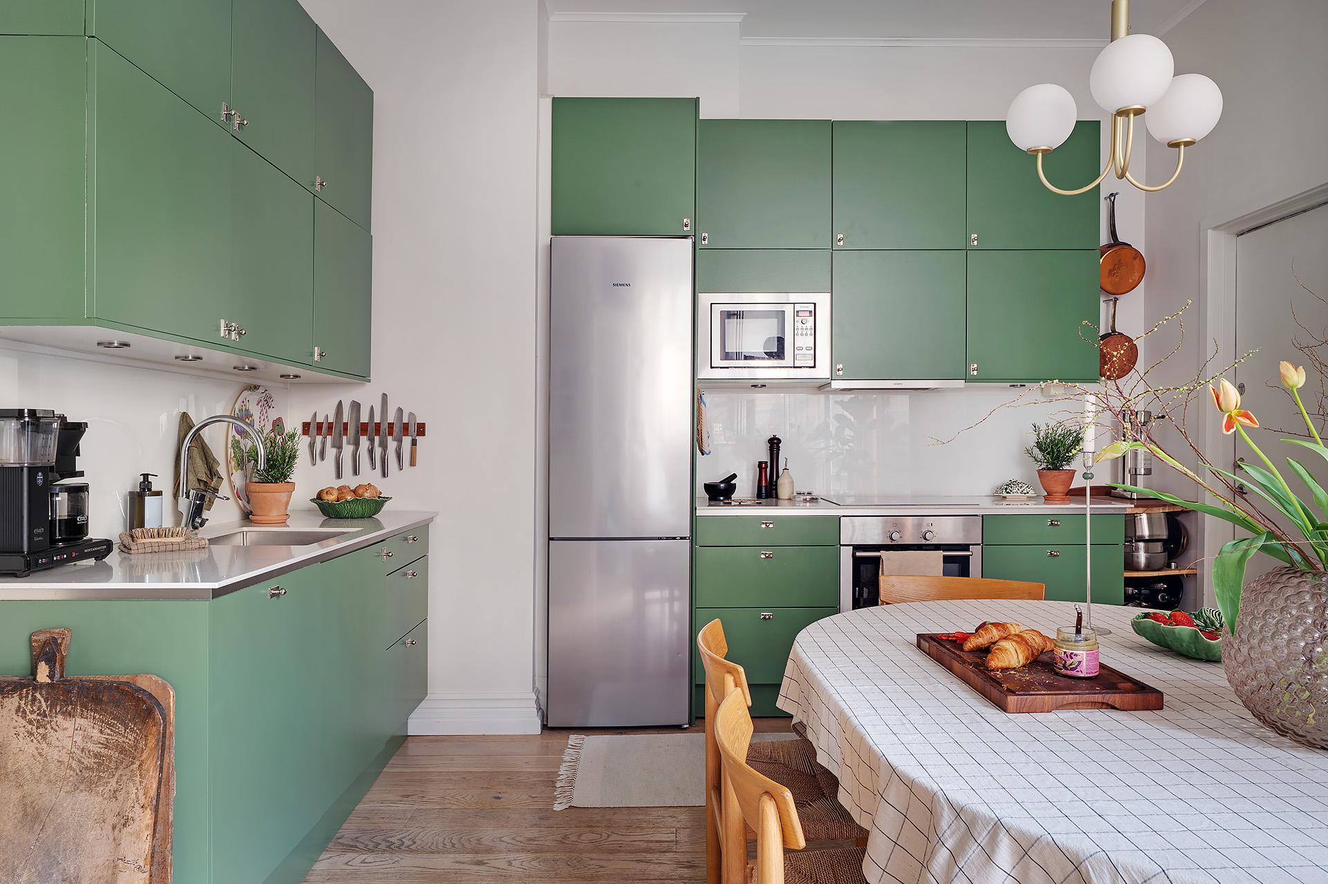 cuisine verte et salle à manger décoration scandinave cuisine verte et salle à manger décoration scandinave
