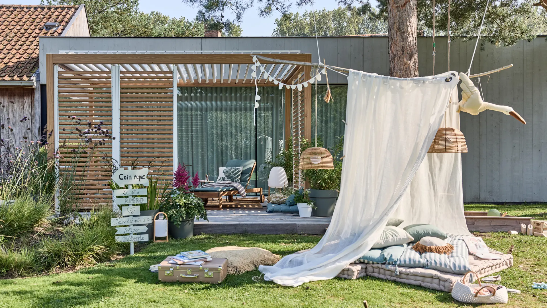 pergola autoportante mobilier terrasse et jardin Leroy Merlin pergola autoportante mobilier terrasse et jardin Leroy Merlin