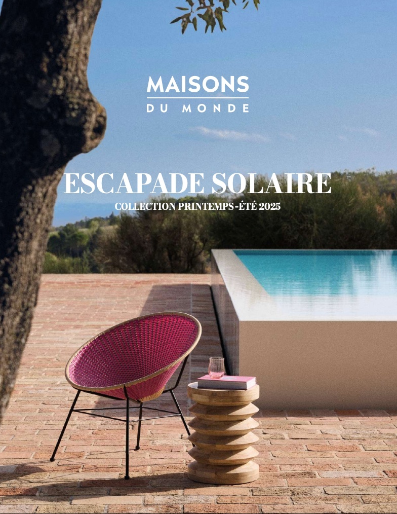 nouveau catalogue Maisons du Monde printemps/été 2025