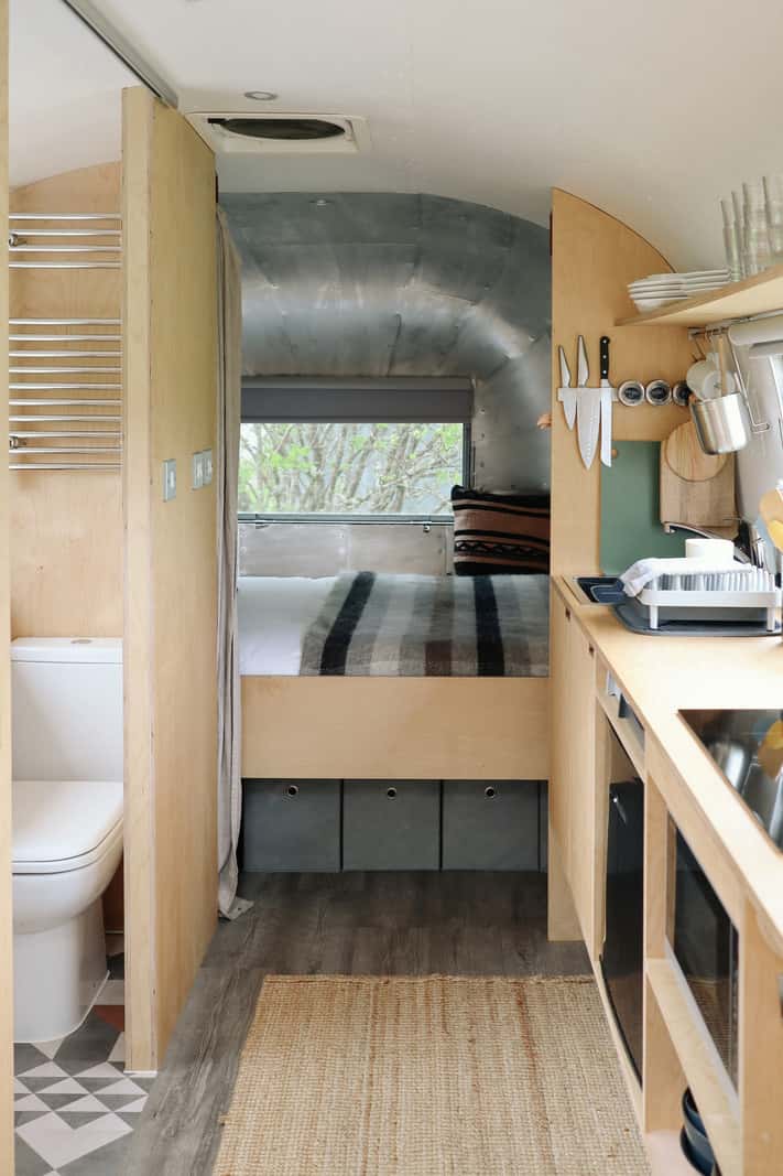 chambre caravane Airstream