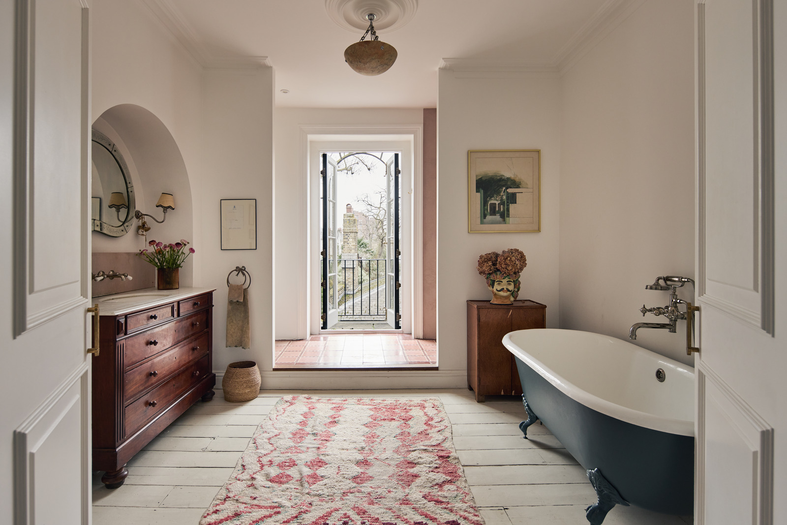 salle de bain rétro salle de bain rétro