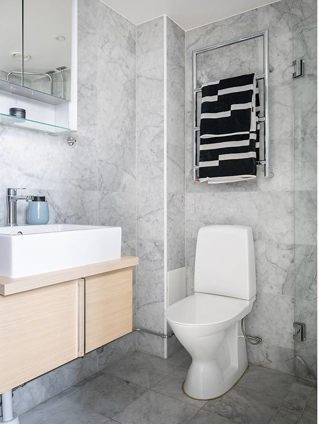 salle de bain bois et marbre gris salle de bain bois et marbre gris