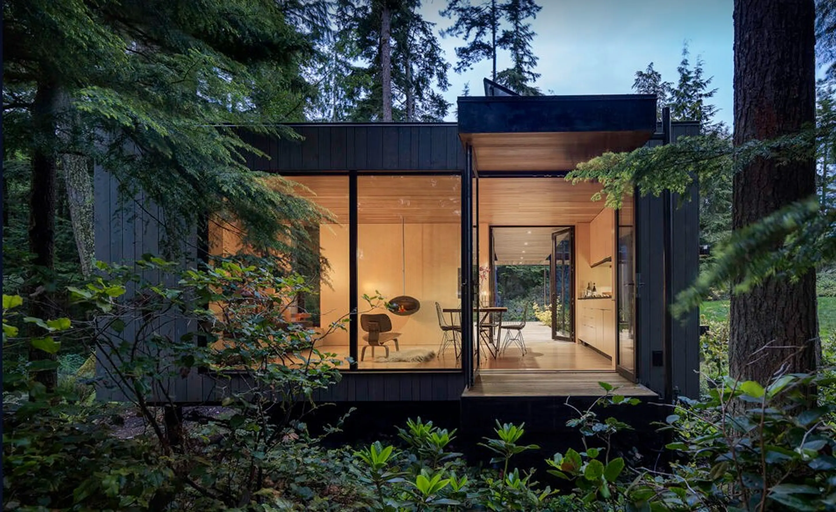 Une petite maison passive de 56m2 conçue par un cabinet d'architecture