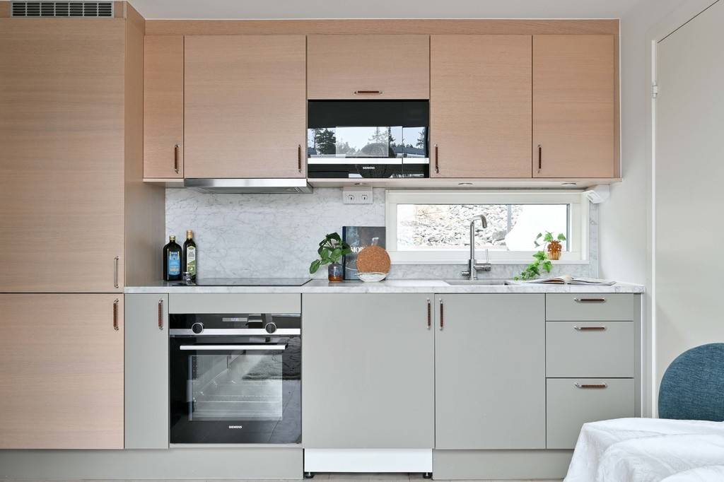 cuisine grise et bois petite maison 33m2 cuisine grise et bois petite maison 33m2