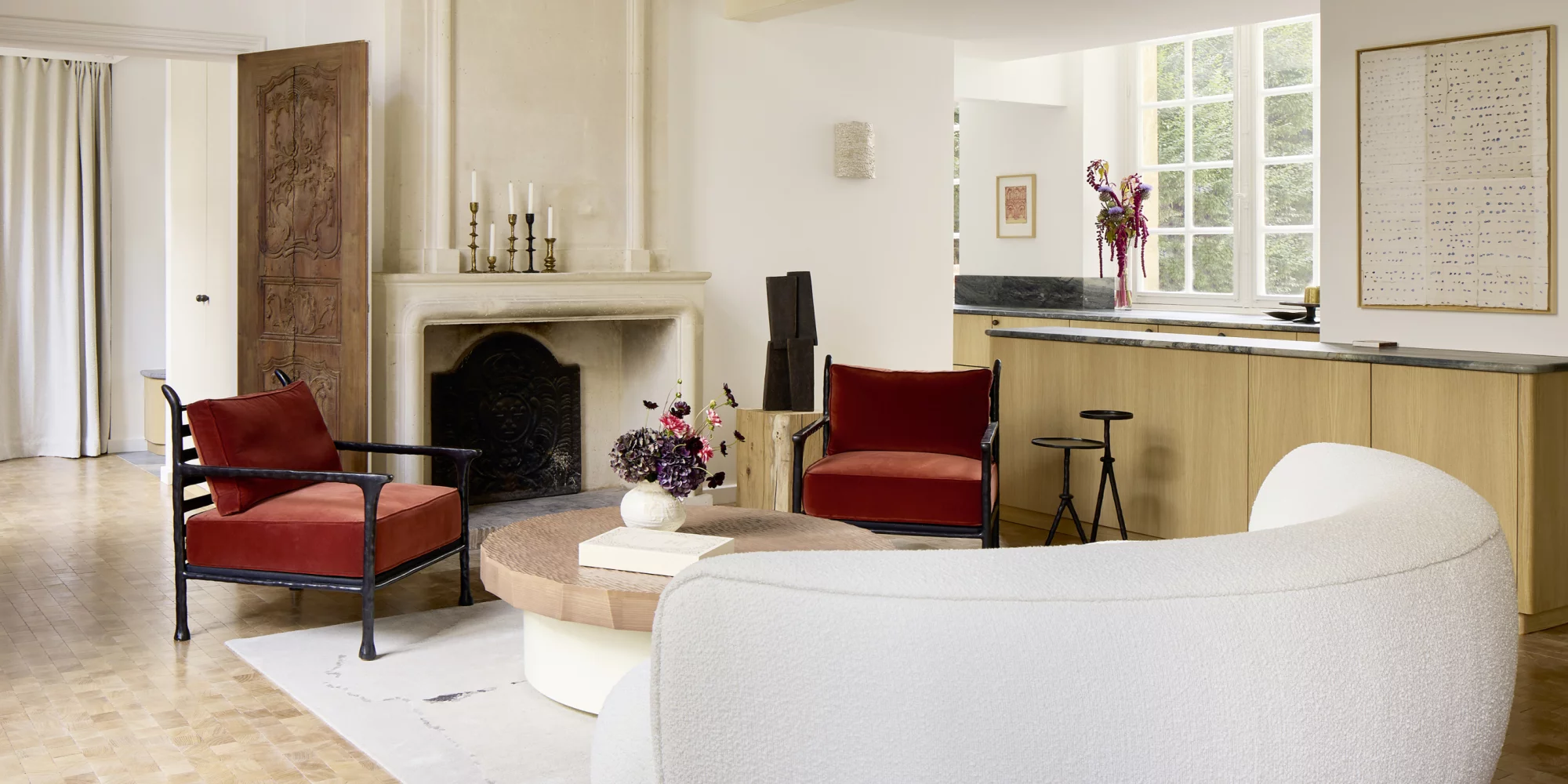 salon appartement Paris décoration contemporaine salon appartement Paris décoration contemporaine