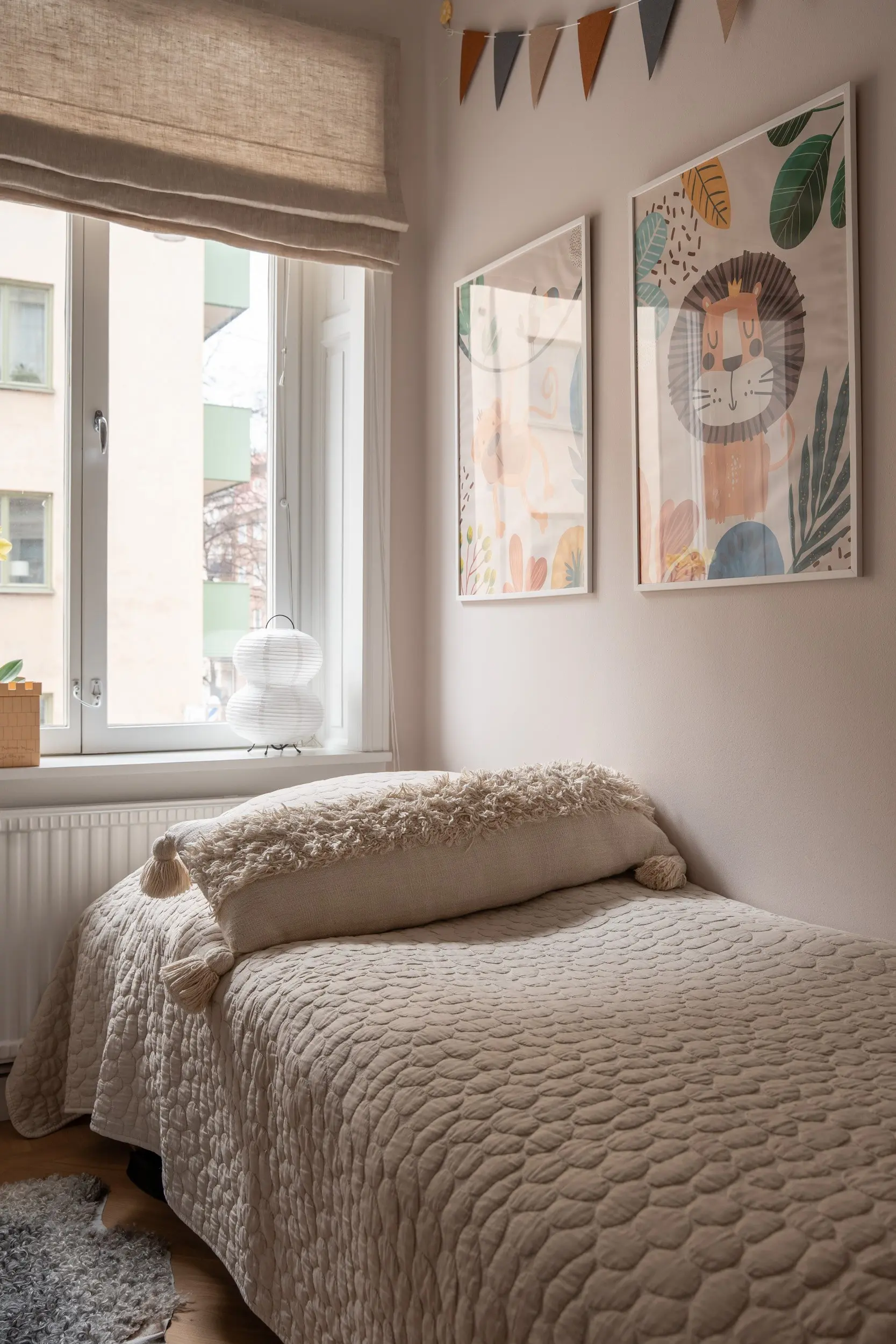chambre d'enfant décoration scandinave