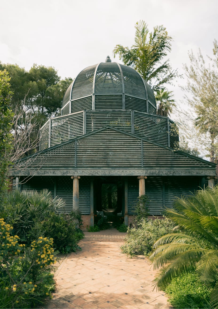 jardin avec folie 