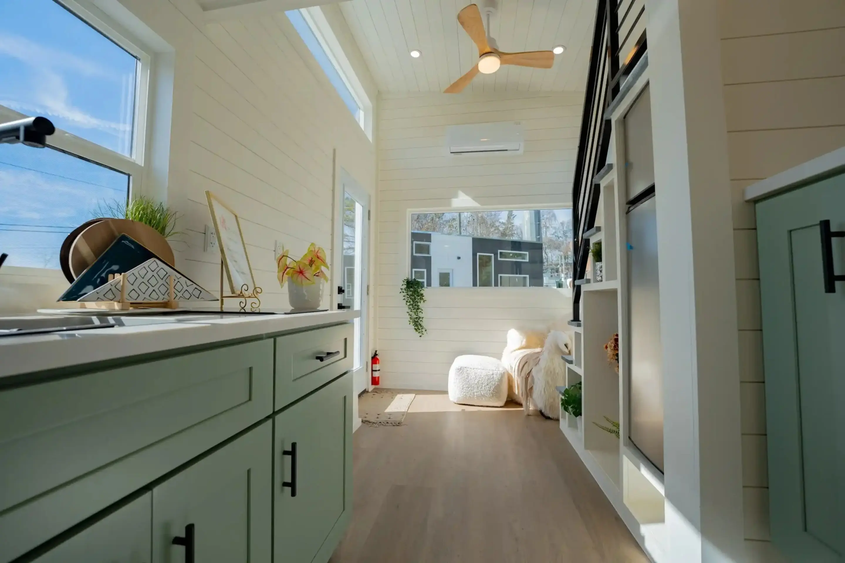cuisine tiny house de 12m2