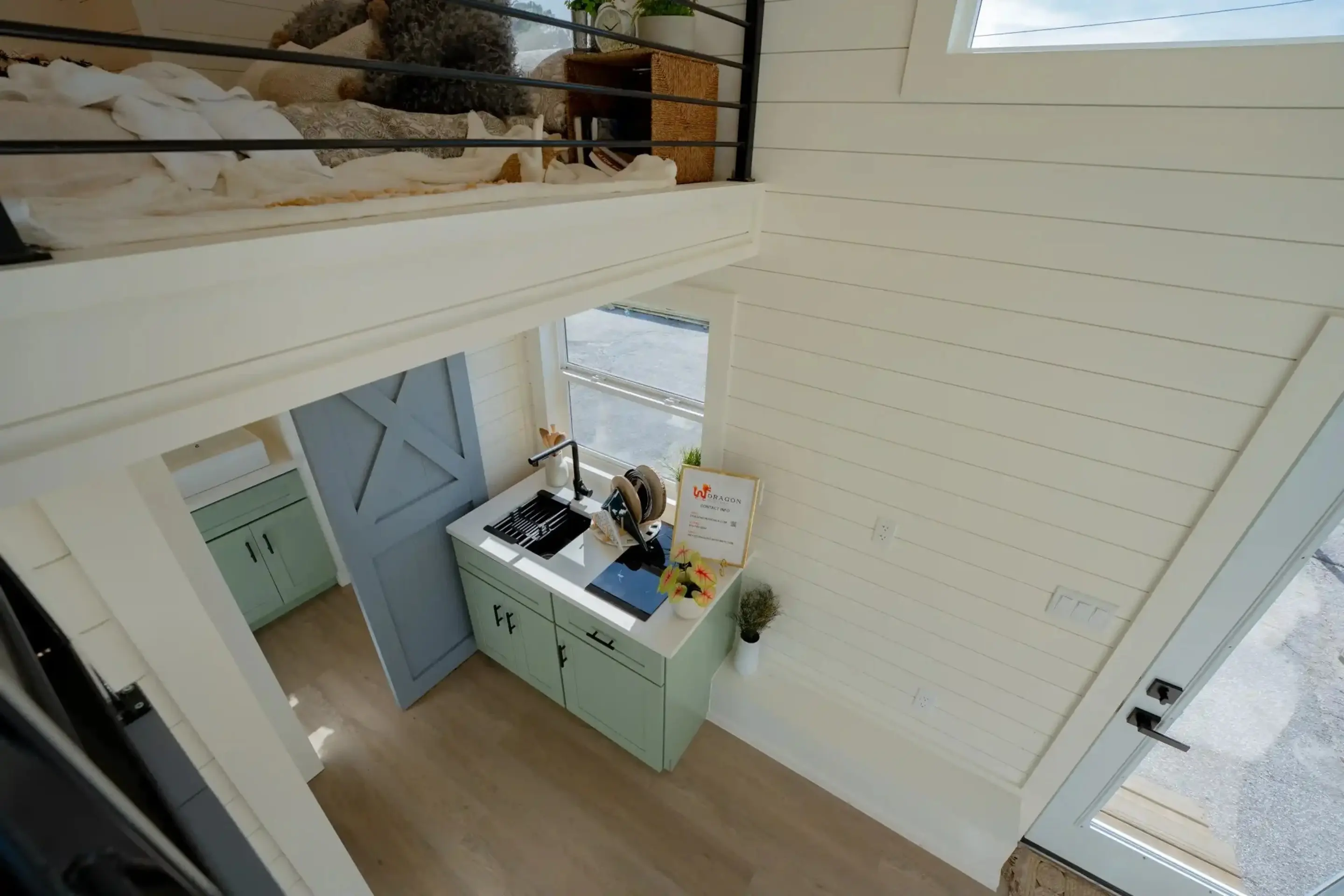 cuisine tiny house de 12m2