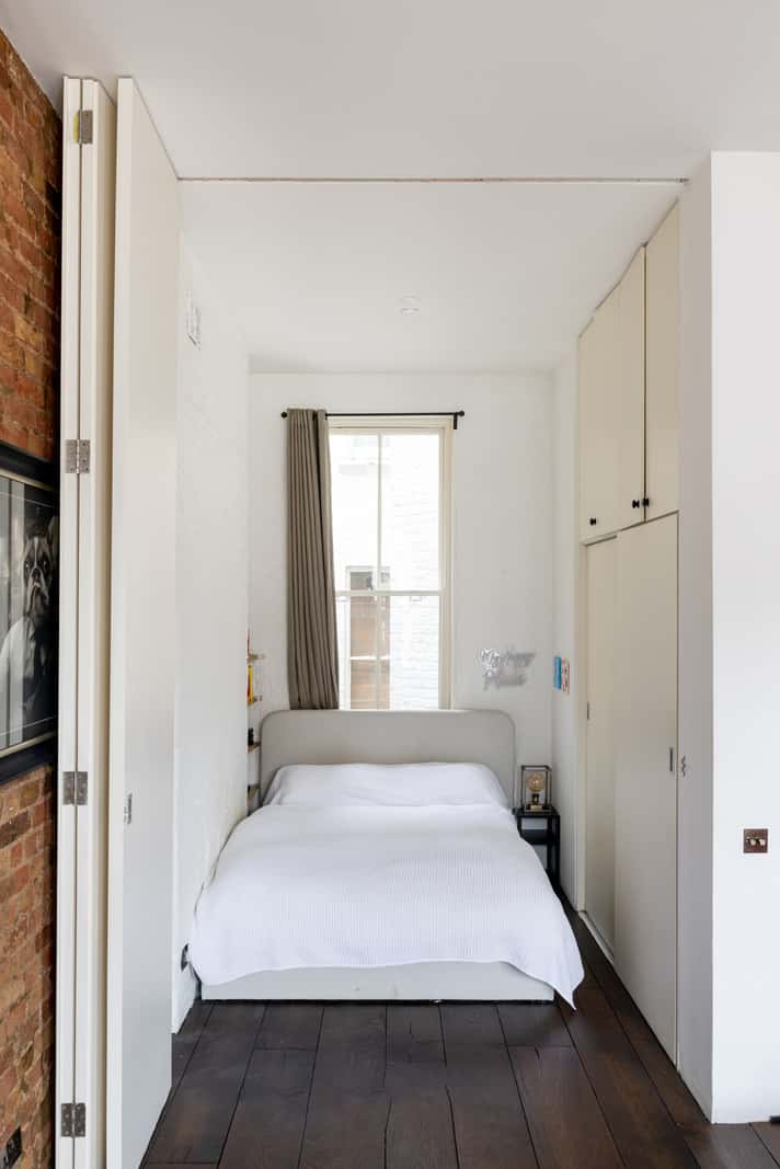 chambre portes accordéon