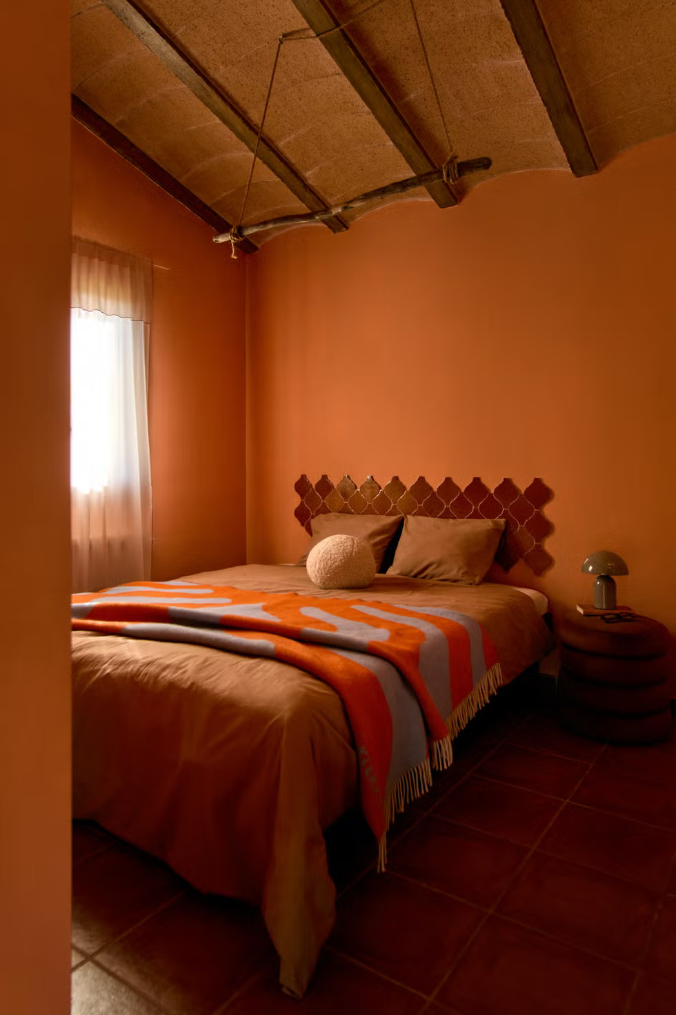 chambre mur terracotta décoration par Westwing chambre mur terracotta décoration par Westwing
