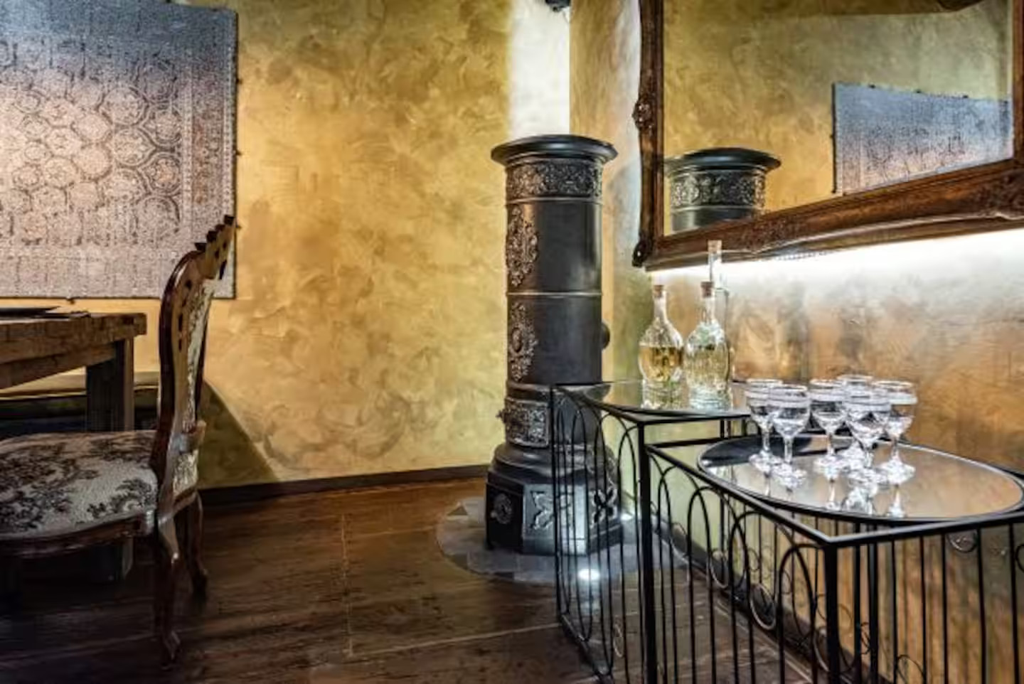 salle à manger avec poêle ancien décoration rustique chic salle à manger avec poêle ancien décoration rustique chic